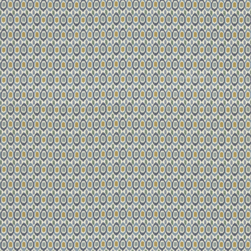G P & J BAKER - TIGRIS- BLUE - Fabric by the Yard BLUE