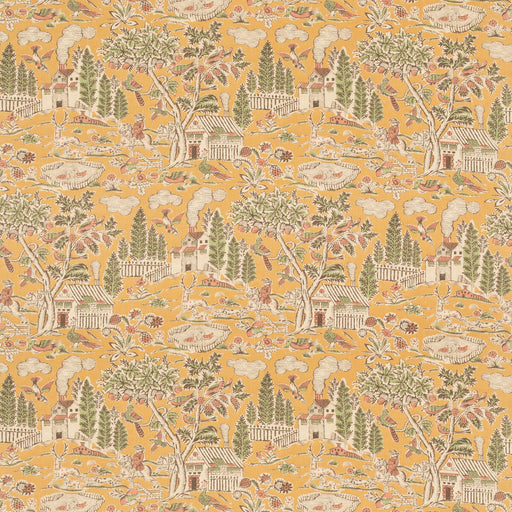 G P & J BAKER - HOME PARK- OCHRE - Fabric by the Yard OCHRE