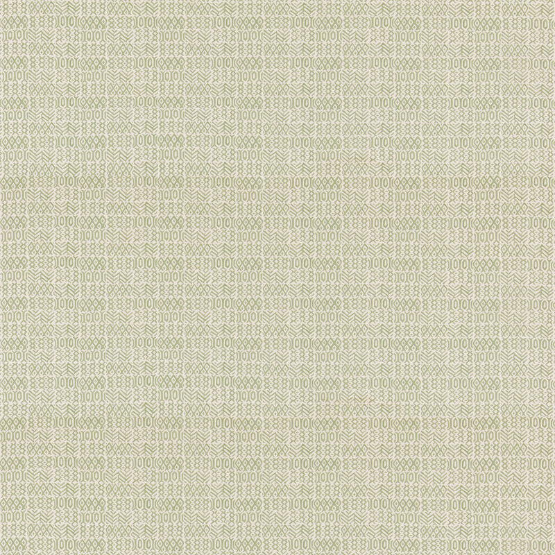 G P & J BAKER - CHIMNEYS- GREEN - Fabric by the Yard GREEN
