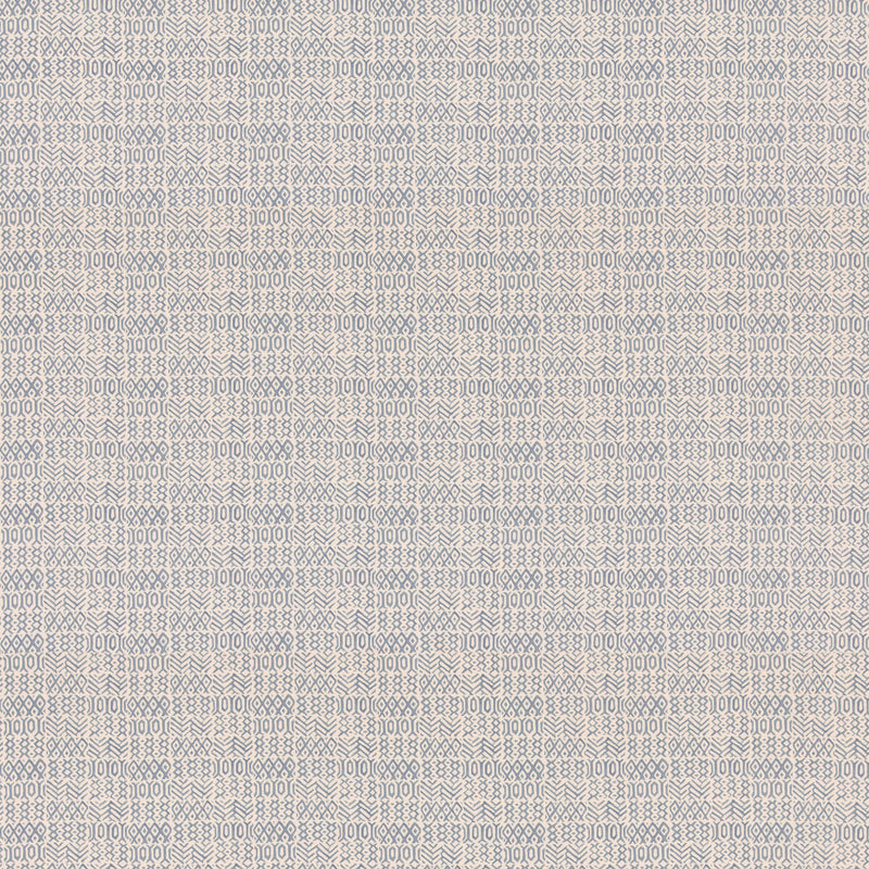 G P & J BAKER - CHIMNEYS- BLUE - Fabric by the Yard BLUE