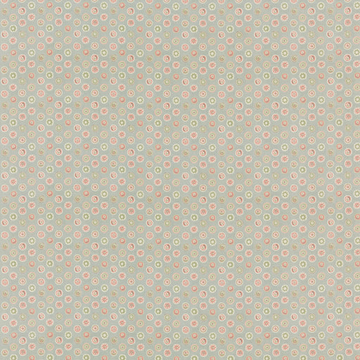G P & J BAKER - COURT BUTTONS- AQUA - Fabric by the Yard AQUA