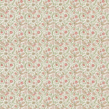 G P & J BAKER - ROYAL COURT- PINK/GREEN - Fabric by the Yard