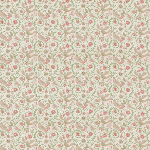 G P & J BAKER - ROYAL COURT- PINK/GREEN - Fabric by the Yard PINK/GREEN
