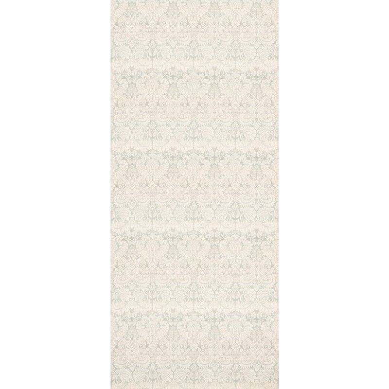 G P & J BAKER - QUEEN'S DAMASK- AQUA - Fabric by the Yard AQUA
