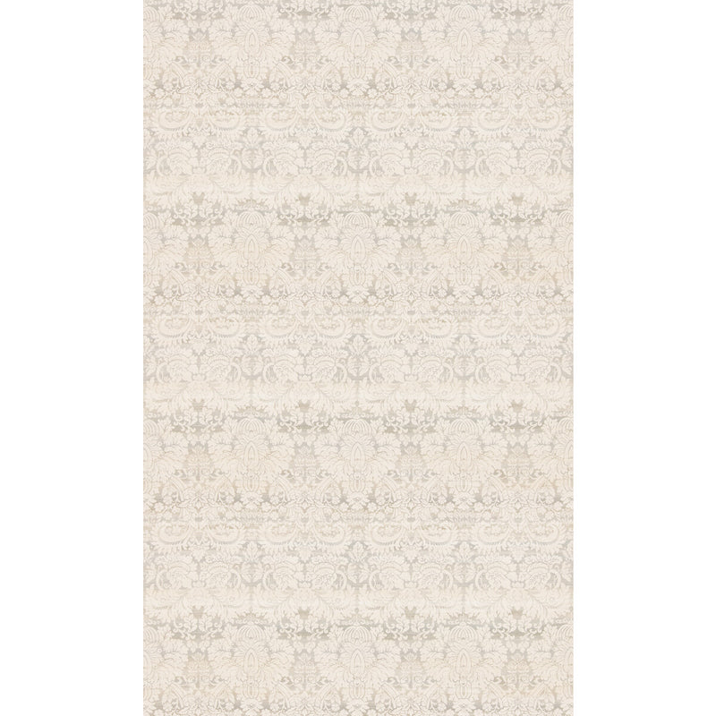 G P & J BAKER - QUEEN'S DAMASK- MARBLE - Fabric by the Yard MARBLE