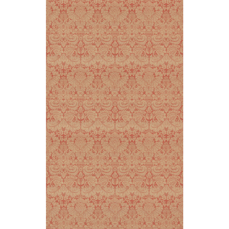 G P & J BAKER - QUEEN'S DAMASK- OLD RED - Fabric by the Yard OLD RED