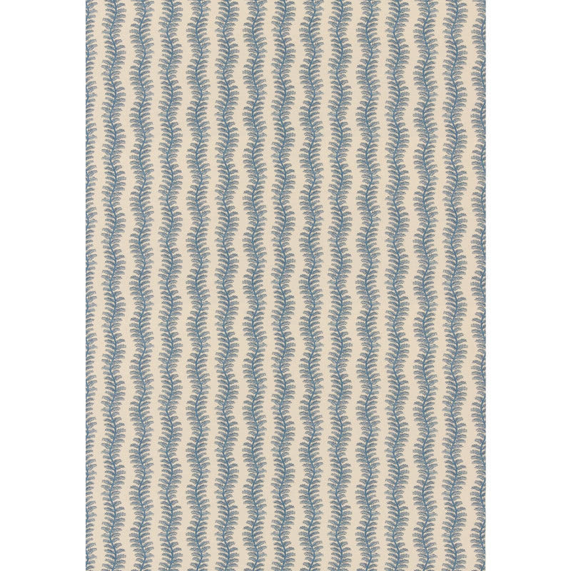 G P & J BAKER - TETBURY STRIPE- INDIGO - Fabric by the Yard INDIGO
