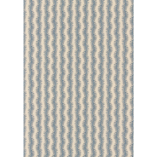 G P & J BAKER - TETBURY STRIPE- INDIGO - Fabric by the Yard INDIGO