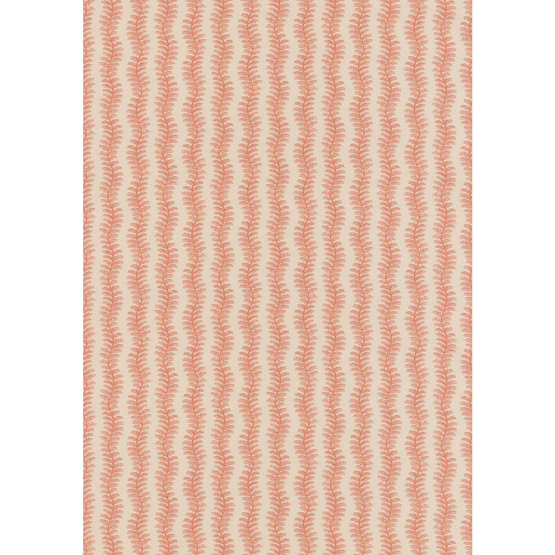 G P & J BAKER - TETBURY STRIPE- SOFT RED - Fabric by the Yard SOFT RED