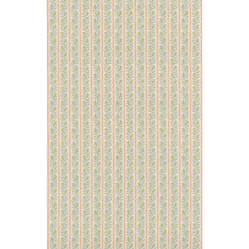 G P & J BAKER - SYMINGTON- TEAL/RED - Fabric by the Yard TEAL/RED