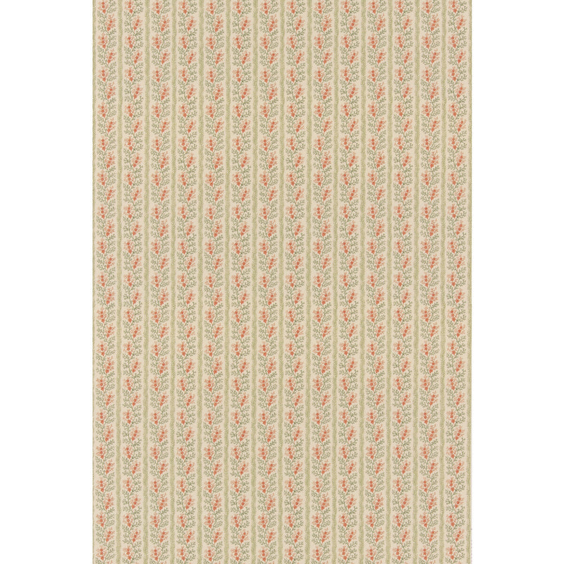 G P & J BAKER - SYMINGTON- GREEN/RED - Fabric by the Yard GREEN/RED