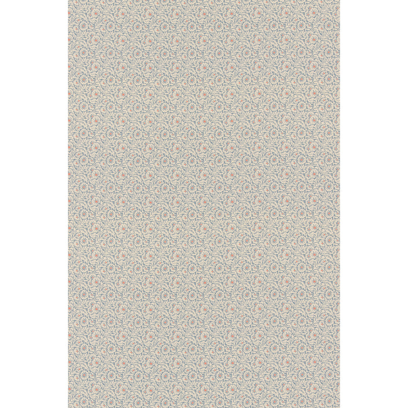 G P & J BAKER - FLOWER PATCH- BLUE - Fabric by the Yard BLUE