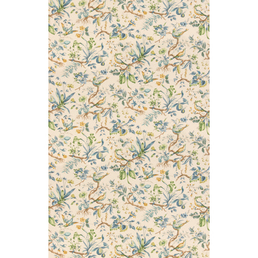 G P & J BAKER - KENTWELL- BLUE/GREEN - Fabric by the Yard BLUE/GREEN