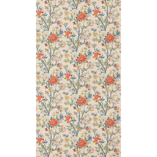 G P & J BAKER - CANTON- RED/BLUE - Fabric by the Yard RED/BLUE