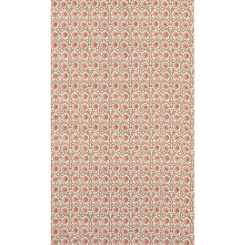 G P & J BAKER - CECILY- RED/GREEN - Fabric by the Yard RED/GREEN