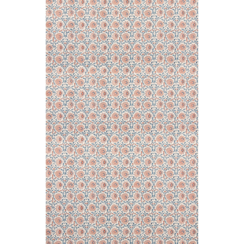 G P & J BAKER - CECILY- RED/BLUE - Fabric by the Yard RED/BLUE