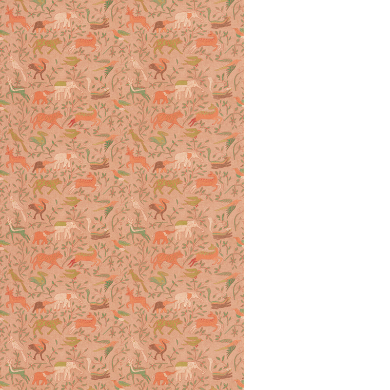 G P & J BAKER - NOAH'S ARK- PLASTER - Fabric by the Yard PLASTER
