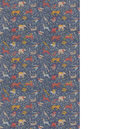 G P & J BAKER - NOAH'S ARK- INDIGO - Fabric by the Yard INDIGO