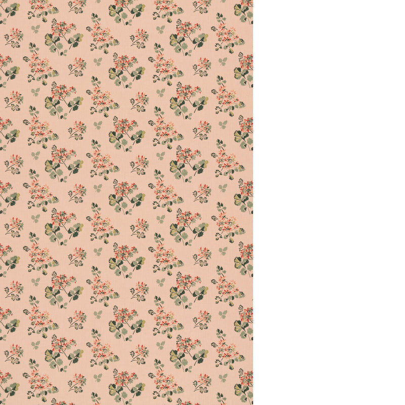 G P & J BAKER - FOREST FLOWER- PLASTER - Fabric by the Yard PLASTER