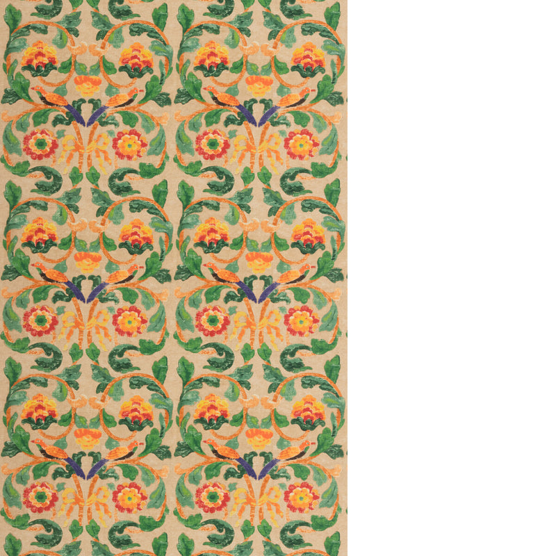 G P & J BAKER - TUDOR ROSE- CLEMENTINE - Fabric by the Yard CLEMENTINE
