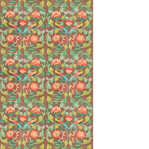 G P & J BAKER - TUDOR ROSE- CHOCOLATE - Fabric by the Yard CHOCOLATE