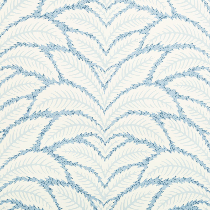 BRUNSCHWIG & FILS - TALAVERA- BLUE - Wallcovering by the Roll BLUE