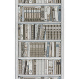 BRUNSCHWIG & FILS - BIBLIOTHEQUE- GREIGE - Wallcovering by the Roll
