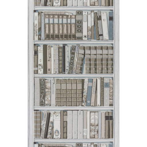 BRUNSCHWIG & FILS - BIBLIOTHEQUE- GREIGE - Wallcovering by the Roll GREIGE
