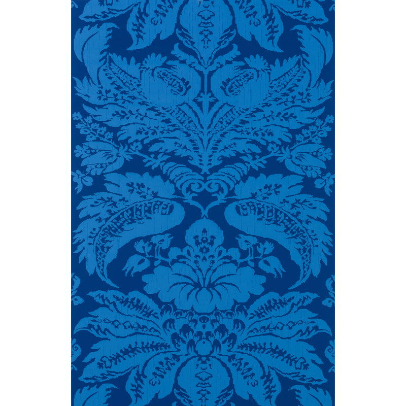 BRUNSCHWIG & FILS - LE GRAND PALAIS- SAPPHIRE - Wallcovering by the Roll SAPPHIRE