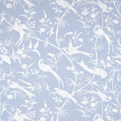 BRUNSCHWIG & FILS - BENGALI- PERIWINKLE - Wallcovering by the Roll - BR-69135_234