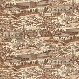 BRUNSCHWIG & FILS - ZARAFA- SEPIA - Wallcovering by the Roll