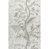 BRUNSCHWIG & FILS - BIRD AND THISTLE- GRAY - Wallcovering by the Roll