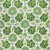 BRUNSCHWIG & FILS - KASHMIRI LINEN PRINT- LEAF/ALOE - Fabric by the Yard