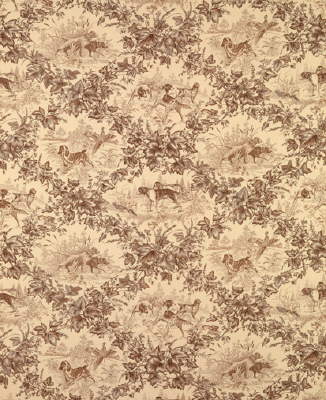 BRUNSCHWIG & FILS - ON POINT COTTON PRINT- TOBACCO - Fabric by the Yard - BR-70416_881