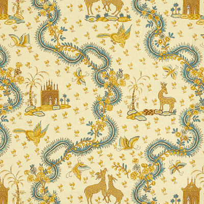 BRUNSCHWIG & FILS - PONDICHERY- AMBRE - Fabric by the Yard - BR-71621_03