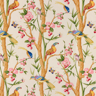 BRUNSCHWIG & FILS - TOUCANS- BEIGE - Fabric by the Yard - BR-71622_03