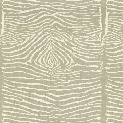 BRUNSCHWIG & FILS - LE ZEBRE LINEN PRINT- PEWTER - Fabric by the Yard - BR-79168_11