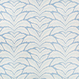 BRUNSCHWIG & FILS - TALAVERA COTTON AND LINEN PRINT B- LUE - Fabric by the Yard