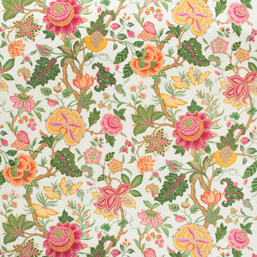 BRUNSCHWIG & FILS - NIZAM COTTON PRINT- JEWEL - Fabric by the Yard JEWEL