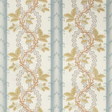 BRUNSCHWIG & FILS - JOSSELIN COTTON AND LINEN PRINT- SLATE/GREY - Fabric by the Yard