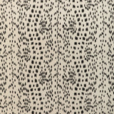 BRUNSCHWIG & FILS - LES TOUCHES COTTON PRINT- BLACK - Fabric by the Yard