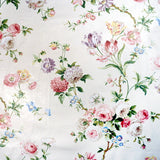 BRUNSCHWIG & FILS - BIEN-AIMEE COTTON PRINT- VANILLA - Fabric by the Yard