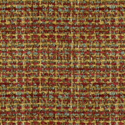 BRUNSCHWIG & FILS - BOUCLE TEXTURE- RED/GOLD - Fabric by the Yard - BR-800041_M13