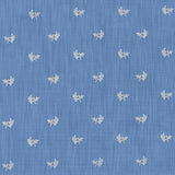 BRUNSCHWIG & FILS - BAYBERRY STRIE- CANTON BLUE - Fabric by the Yard