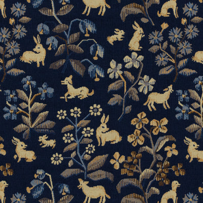 BRUNSCHWIG & FILS - PERCEVAL WOVEN TAPESTRY- BLUE - Fabric by the Yard - BR-80419_02