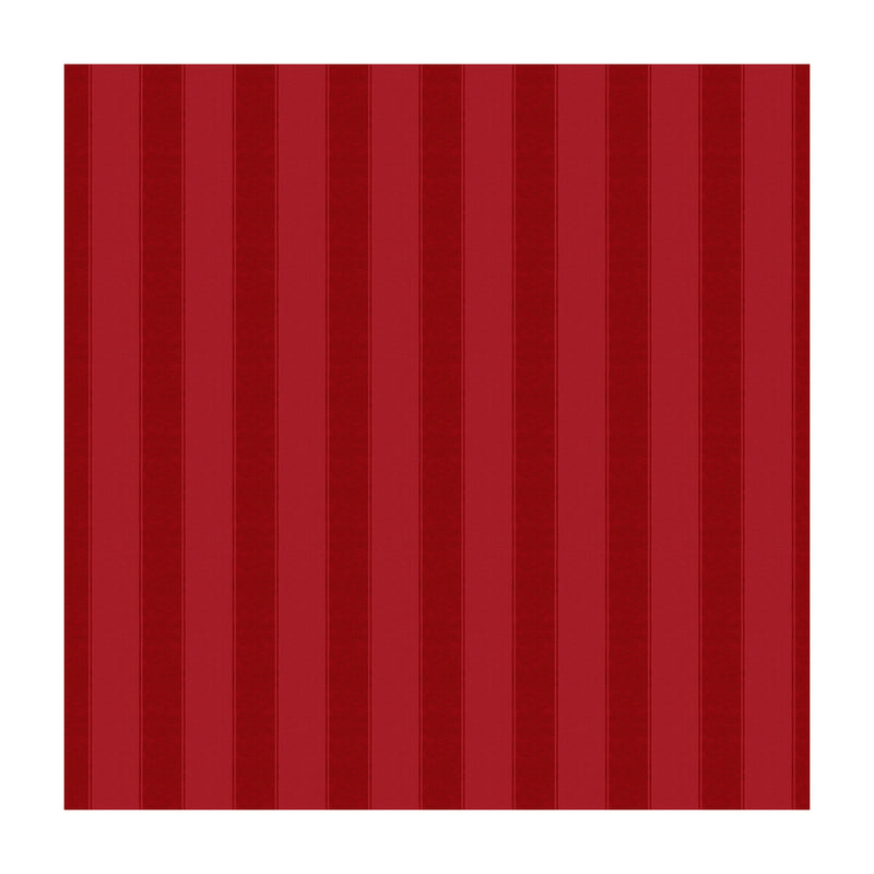 BRUNSCHWIG & FILS - GOURGOURAND FAILLE AND SATIN STRIPE- RASPBERRY - Fabric by the Yard RASPBERRY