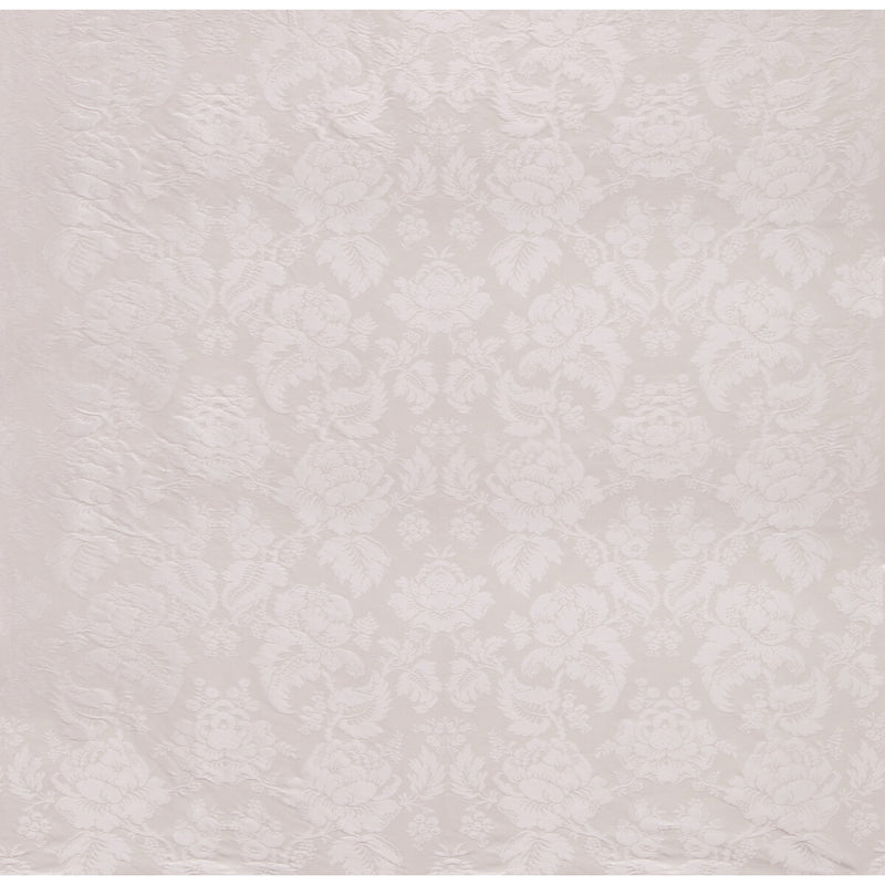 BRUNSCHWIG & FILS - MOULINS DAMASK- SNOW - Fabric by the Yard SNOW