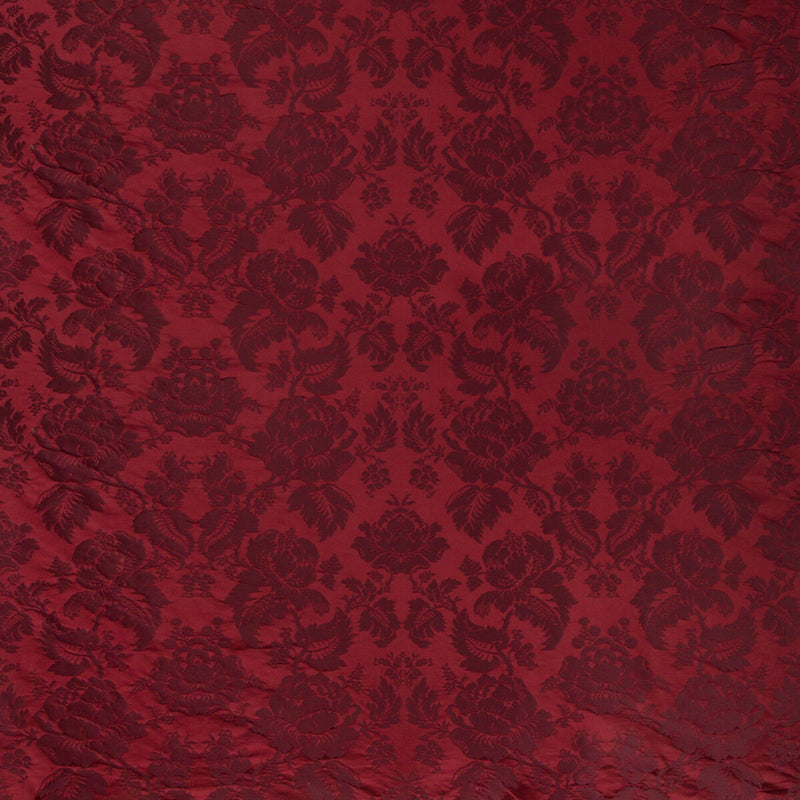 BRUNSCHWIG & FILS - MOULINS DAMASK- GRAPE - Fabric by the Yard GRAPE