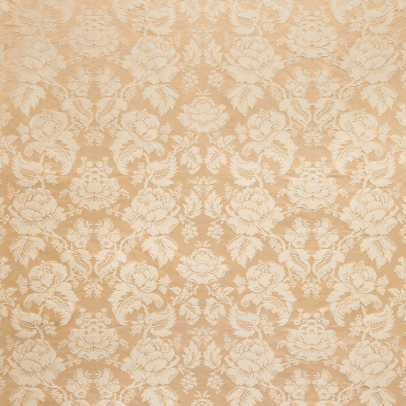 BRUNSCHWIG & FILS - MOULINS DAMASK- SAND - Fabric by the Yard SAND