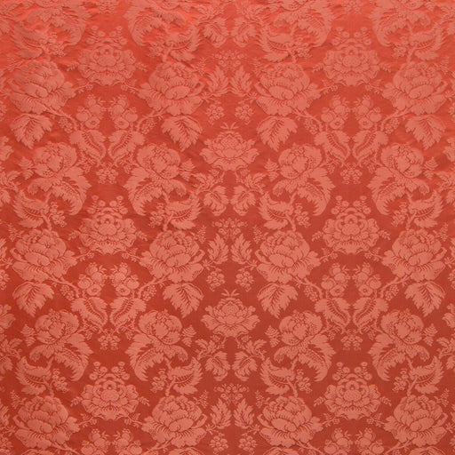 BRUNSCHWIG & FILS - MOULINS DAMASK- PEPPER RED - Fabric by the Yard PEPPER RED
